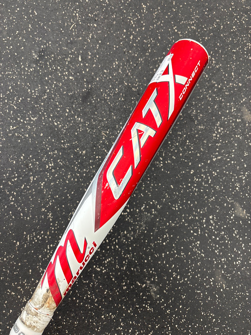 Used Marucci CAT X CONNECT PUCK KNOB BB/SB High School -3 Bat 34" 10558-S000239028