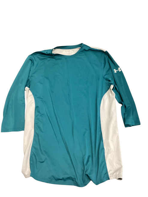 Used Under Armour L.S. Compression M Green LG 11884-S000049147