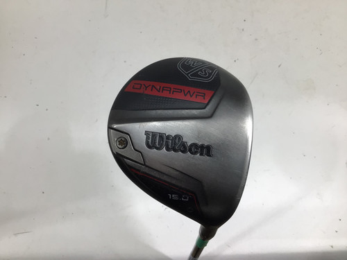Vist Large View of Product Image Which is Used Wilson STAFF DYNAPOWER 15 DEG 3 FAIRWAY S FLEX Mens Fairway Wood RH 3 Wood 11752-S000067614