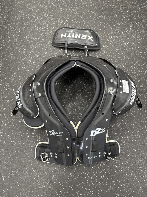 Vist Large View of Product Image Which is Used Douglas D2 W/ BACK PLATE FB Shoulder Pads None XL 10558-S000239037