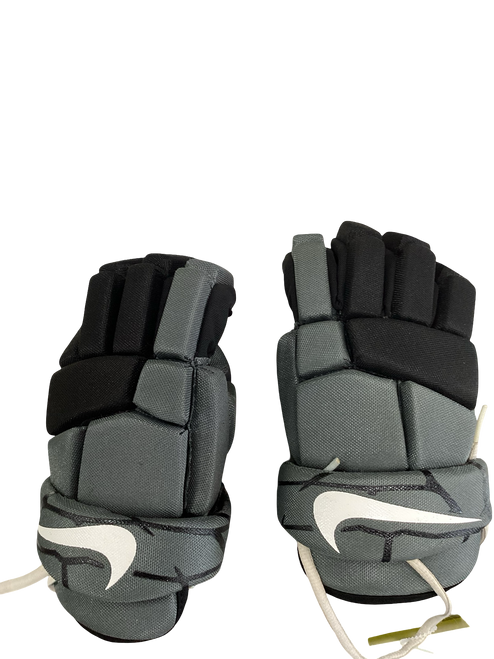 Vist Large View of Product Image Which is Used Nike Lacrosse Gloves Junior Grey 20" 11613-S000164155