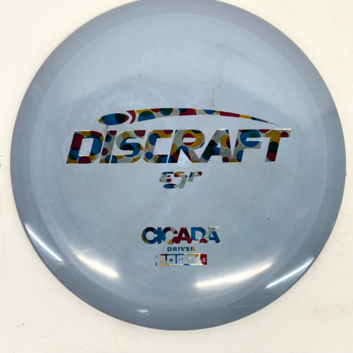 Vist Large View of Product Image Which is Used Discraft ESP CICADA Disc Golf Driver Grey 174g 11805-S000064468