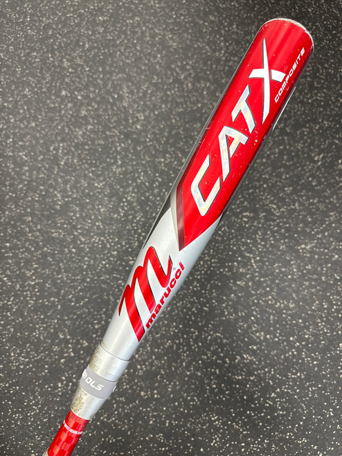 Vist Large View of Product Image Which is Used Marucci CAT X COMPOSITE BB/SB USSSA 2 3/4 Bat 31" 10558-S000239039