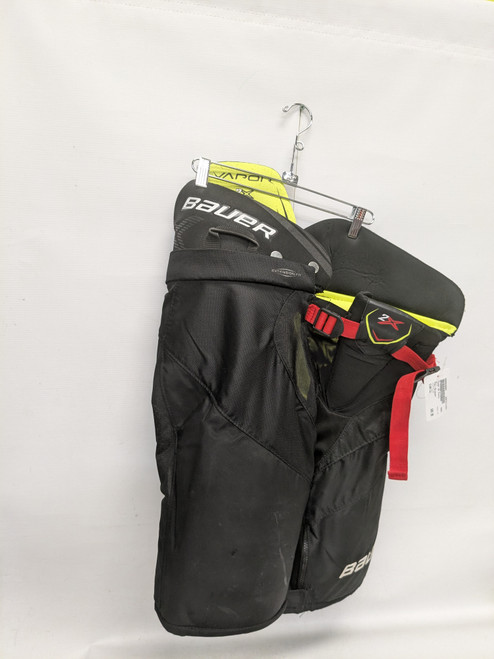 Vist Large View of Product Image Which is Used Bauer 2X Junior Pant Black LG 11821-S000026094