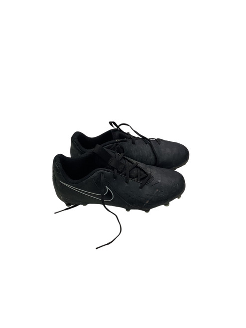 Used Nike PHANTOM GX 2 ACADEMY Soccer Cleats Black Junior 05 11347-S000251510