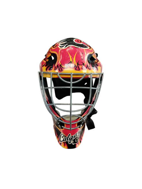 Used Franklin GFM 1500 St Hcky Goalie Helmet Adt Black MD 11866-S000026569
