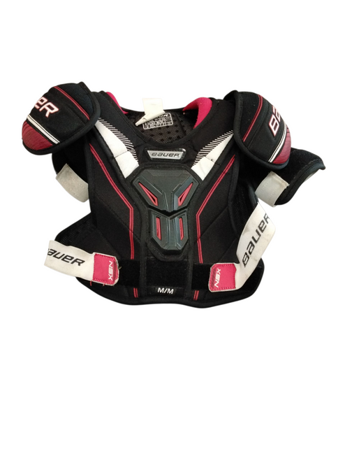Vist Large View of Product Image Which is Used Bauer NSX Junior Shoulder Pads MD 11866-S000026575
