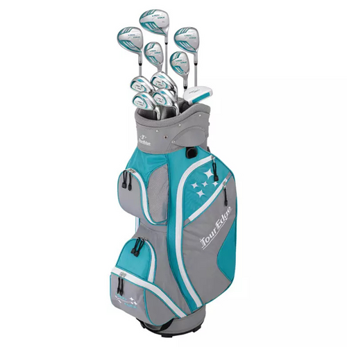 Vist Large View of Product Image Which is New Lady Edge Tq/Wh 11pc LH Women's Golf Set 11855-TEGLWSLGLL11BT