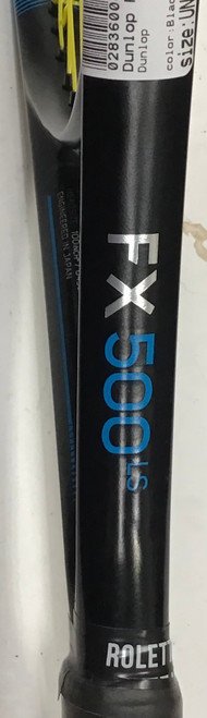 Vist Large View of Product Image Which is Used Dunlop FX 500 LS Adult Tennis Racquet Black Unknown 10242-S000271683