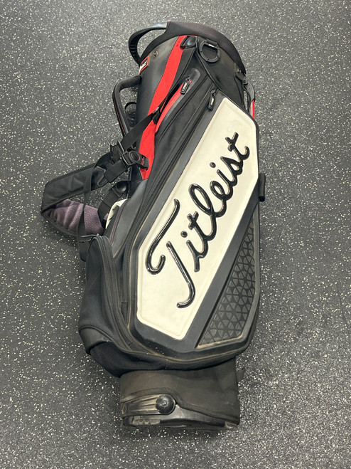 Vist Large View of Product Image Which is Used Titleist TOUR STAND BAG Mens Stand Bag Black 11726-S000283836