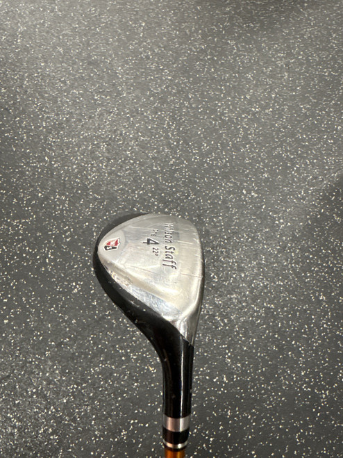 Vist Large View of Product Image Which is Used Wilson STAFF DH6 Mens Hybrid Club RH 4 Hybrid 11726-S000283886