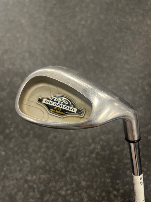 Vist Large View of Product Image Which is Used Callaway BIG BERTHA X-12 PRO SERIES Golf Wedge Mens RH Lob Wedge 11726-S000283898