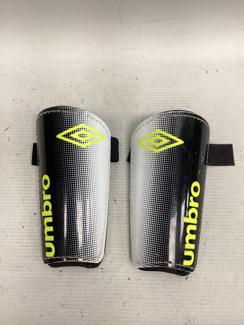 Vist Large View of Product Image Which is Used Umbro Soccer Shin Guards Youth Black SM 11851-S000035038