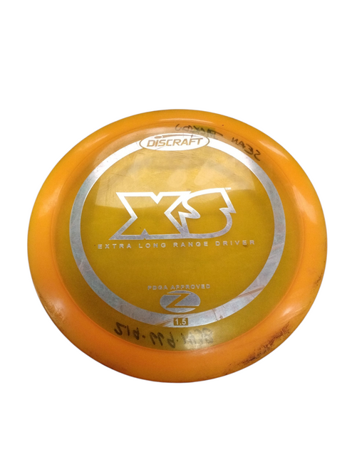Used Discraft XS Z Disc Golf Driver Orange 11866-S000026591