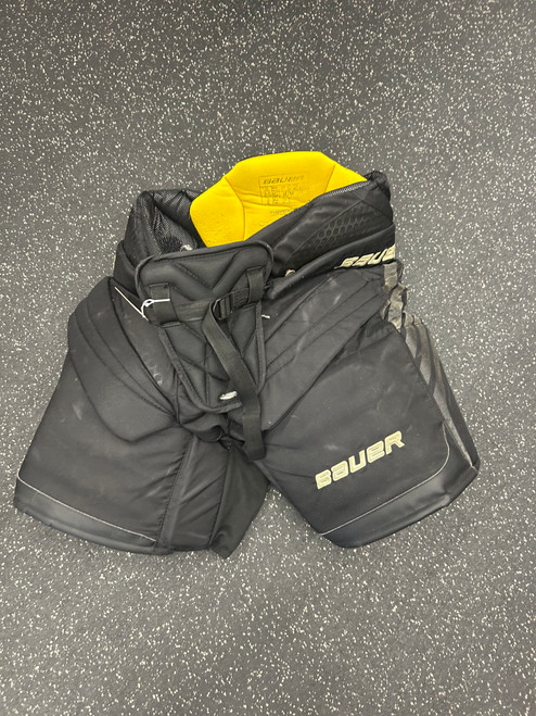 Vist Large View of Product Image Which is Used Bauer SUPREME TOTAL ONE NXG Senior Goalie Pant Black MD 11162-S000432478