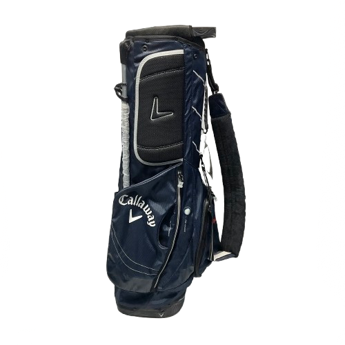Vist Large View of Product Image Which is Used Callaway HYPERLITE 3.5 Mens Stand Bag Navy Blue 11805-S000064492
