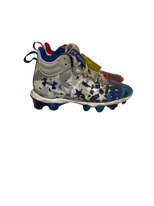 Used Under Armour Youth FB Cleats Grey Youth 13.0 11847-S000027754
