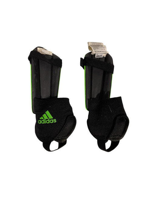 Vist Large View of Product Image Which is Used Adidas Soccer Shin Guards Youth Green SM 11847-S000027761