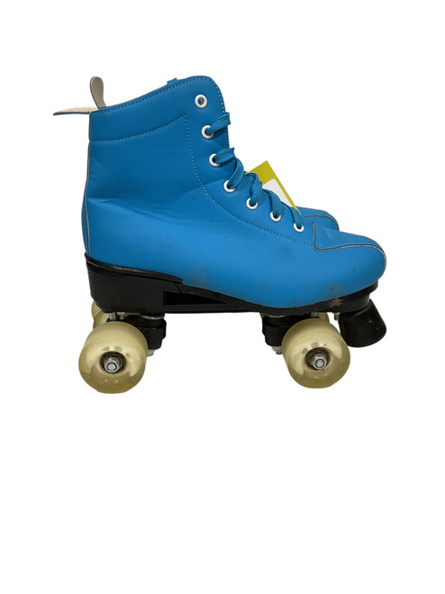 Vist Large View of Product Image Which is Used ROLLER SKATES Senior Roller Quad Skates Carolina Blue Senior 10