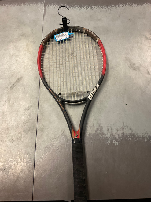 Vist Large View of Product Image Which is Used Prince TRIPLE THREAT Adult Tennis Racquet Red Unknown 11818-S000176050
