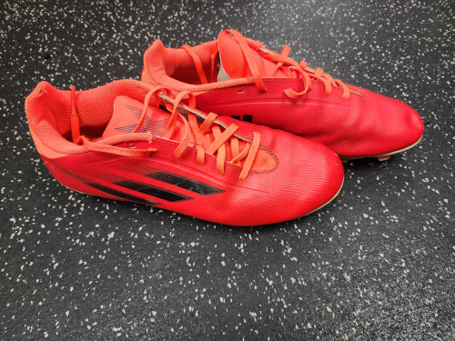 Vist Large View of Product Image Which is Used Adidas Soccer Cleats Red Senior 10 11849-S000029808
