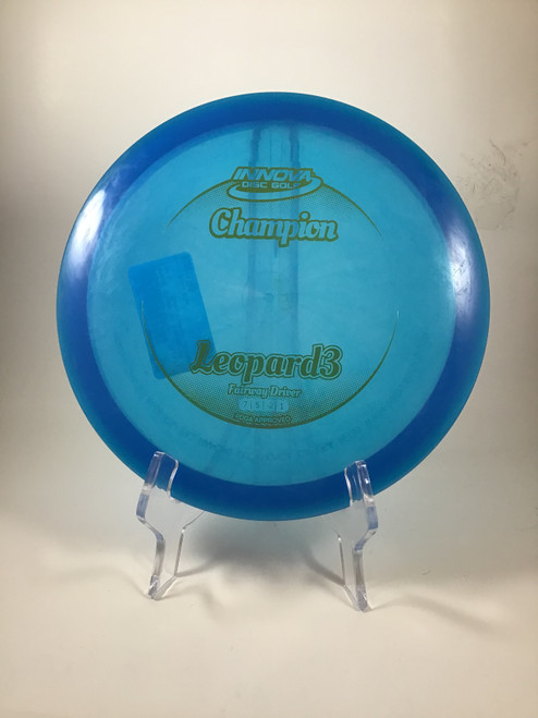 Vist Large View of Product Image Which is Used Innova CHAMPION LEOPARD3 Disc Golf Driver Royal Blue 174g 10105-S000287100