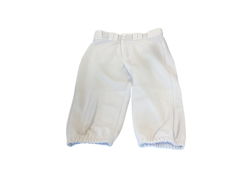 Vist Large View of Product Image Which is Used Easton BASEBALL PANTS BB/SB Pant Boys White MD