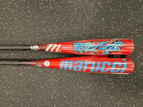 Vist Large View of Product Image Which is New Marucci CATX RCKLESS TBALL RED 26/15 -11