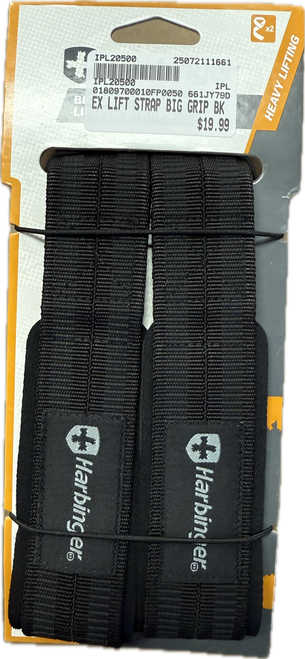 Vist Large View of Product Image Which is New EX LIFT STRAP BIG GRIP BK