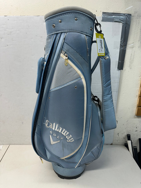 Used Callaway CART BAG Womens Cart Bag White And Carolina Blue 11835-S000196816