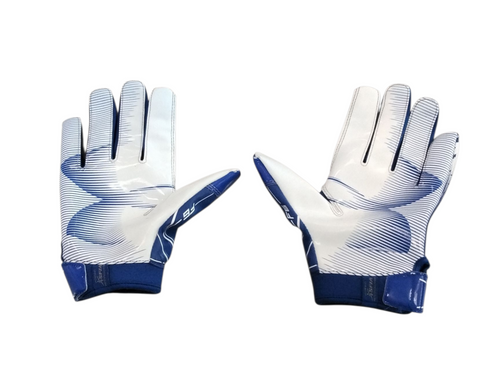 Used Under Armour F6 FB Gloves Royal Blue LG 11866-S000026613
