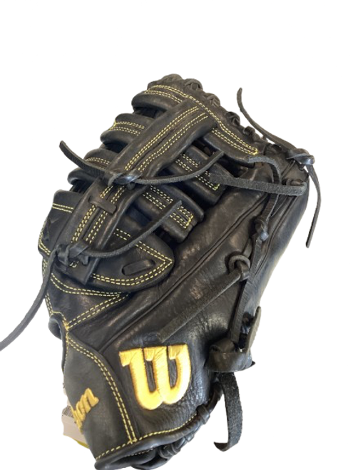 Used Wilson A950 BB/SB Glove RH Throw Black 12 1/2" 11853-S000123436