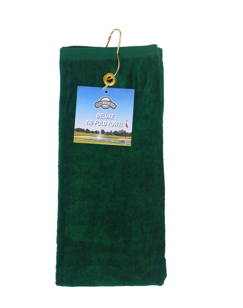 Vist Large View of Product Image Which is New GOLF TOWEL - GREEN