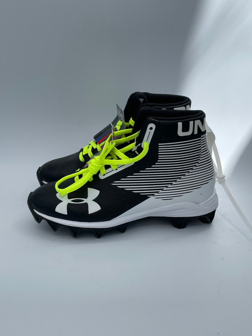 Vist Large View of Product Image Which is Used Under Armour HAMMER LAX Cleats Boys Black Junior 01