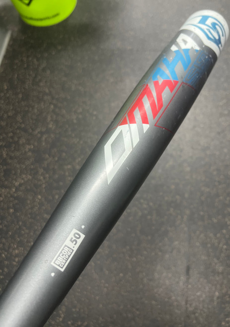 Vist Large View of Product Image Which is Used Louisville Slugger OMAHA BB/SB High School -3 Bat 32"