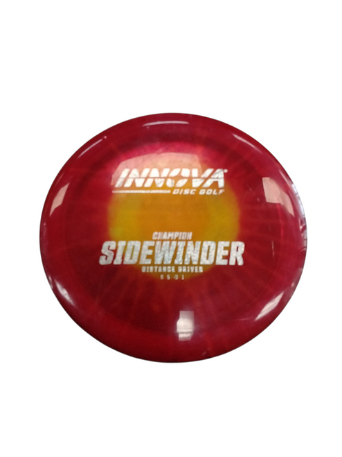 Vist Large View of Product Image Which is Used Innova CHAMPION SIDEWINDER Disc Golf Driver Red 174g 11866-S000026637