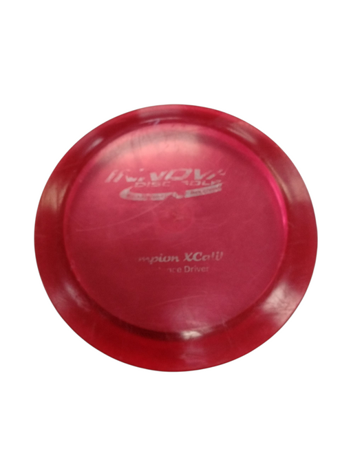Vist Large View of Product Image Which is Used Innova CHAMPION XCALIBER Disc Golf Driver Red 174g 11866-S000026639