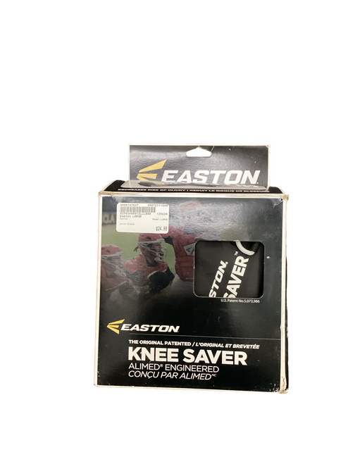 Vist Large View of Product Image Which is Used Easton LARGE BB/SB Catchers Knee Savers Black 11649-S000147627