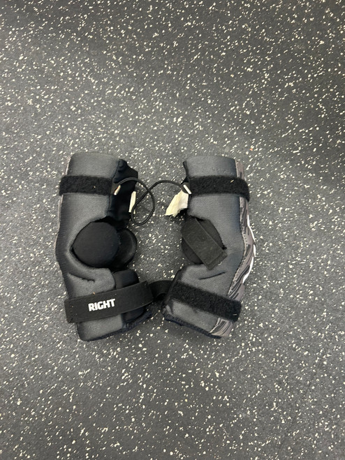 Vist Large View of Product Image Which is Used STX STALLION 75 Lacrosse Arm Pads/Guards Black SM