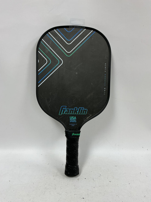 Vist Large View of Product Image Which is Used Franklin CARBON F7 Pickleball Racquet Black 11892-S000019593