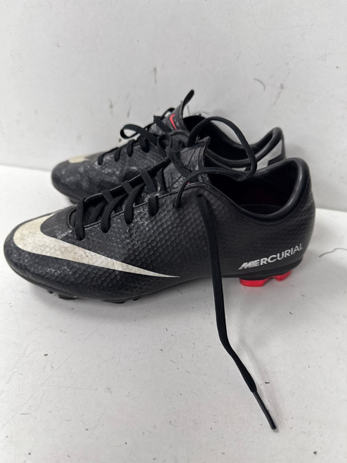 Used Nike MERCURIAL Soccer Cleats Black Junior 03 11891-S000304701