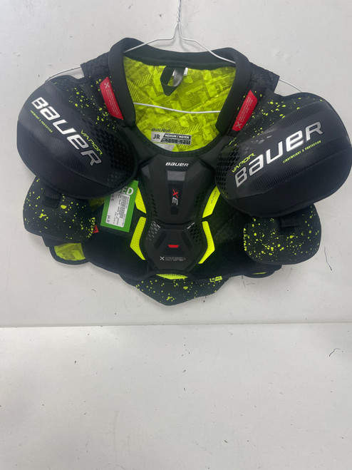 Vist Large View of Product Image Which is Used Bauer VAPOR 3X Junior Shoulder Pads MD 11891-S000304709