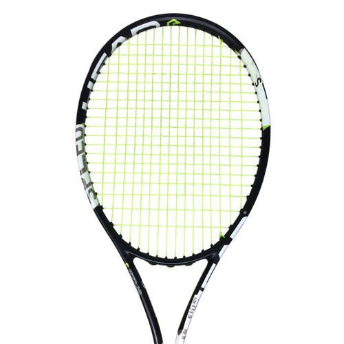 Vist Large View of Product Image Which is Used Head SPEED S Adult Tennis Racquet Black 4 5/8"