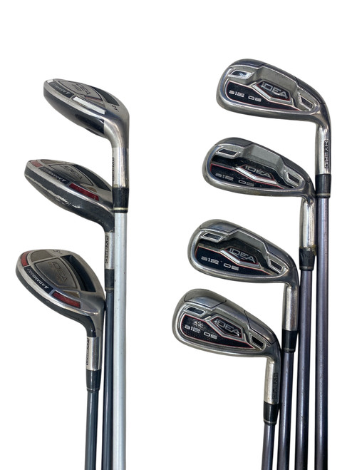 Vist Large View of Product Image Which is Used Adams Golf A12 OS Mens Iron Set RH 4I-PW