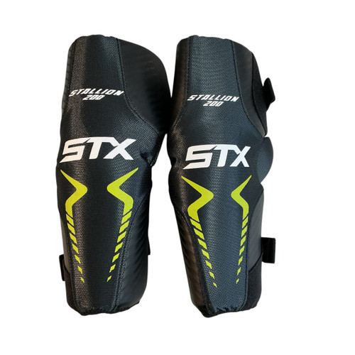 Vist Large View of Product Image Which is Used STX LG STX STALLION 200 ARMS Lacrosse Arm Pads/Guards Black LG