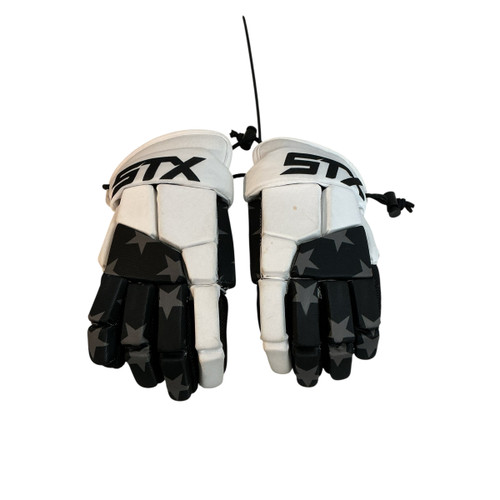 Vist Large View of Product Image Which is Used STX AD SM STX STALLION 75 USED Lacrosse Gloves Junior Black SM 11749-S000187306