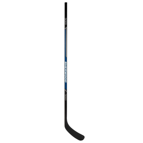 Vist Large View of Product Image Which is New 5000 Jr Wood Hockey Stick RH 11855-SHR110SW005550
