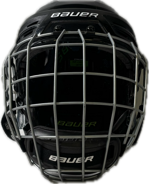 Vist Large View of Product Image Which is Used Bauer REAKT 85 Helmet Cage Combo Black SM