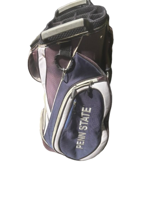 Vist Large View of Product Image Which is Used TEAM GOLF BAG / PENN STATE Mens Cart Bag Navy Blue 11843-S000016459