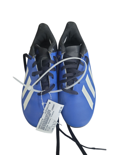 Vist Large View of Product Image Which is Used Adidas Soccer Cleats Royal Blue Junior 01.5 11708-S000181270